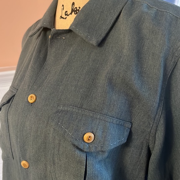 🌺Final Price🌺Ralph Lauren (Blue Label) Buttoned Down Shirt - Picture 6 of 8